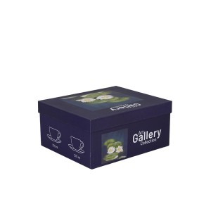 Puodeliai porcelianiniai 2 vnt. 270 ml C.Monet  Vandens lelijos DUO