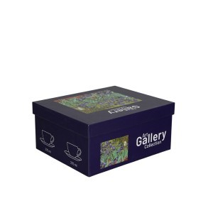 Puodeliai porcelianiniai 2 vnt. 250 ml V. Van Gogh Irisai DUO