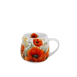 Puodelis porcelianinis 430 ml Aguonos DUO