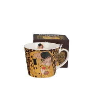 Puodelis porcelianinis 600 ml G.Klimt Bučinys DUO