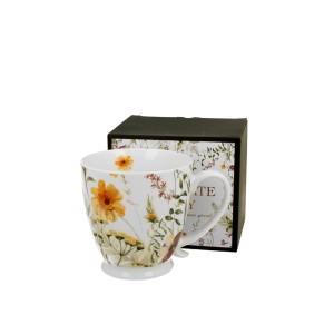 Puodelis porcelianinis 510 ml Žolelės DUO