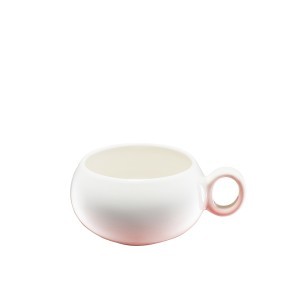 Puodelis porcelianinis BELLA 400 ml rožinė sp. Ambition 19966