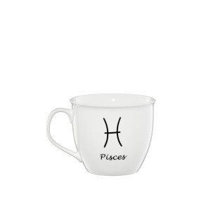 Puodelis porcelianinis ZODIAC Žuvys 550 ml Ambition 67286