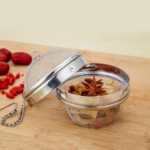 Sietelis arbatai nerūdijančio plieno 8,5x9 cm Quttin BQ01016472982