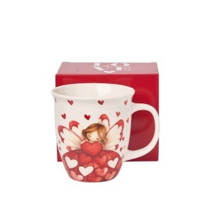 Puodelis porcelianinis Angelas 650 ml DUO