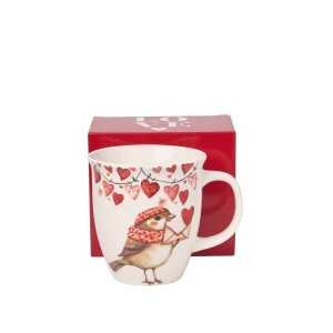 Puodelis porcelianinis Paukščiukas 650 ml DUO