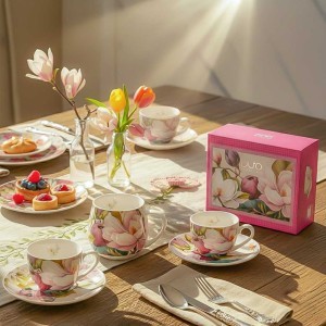 Puodelis porcelianinis 430 ml Magnolija DUO