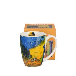 Puodelis porcelianinis 360 ml Van Gogh Kavinės terasa naktį  DUO