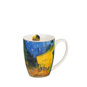 Puodelis porcelianinis 360 ml Van Gogh Kavinės terasa naktį  DUO
