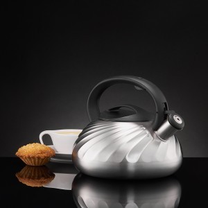 Virdulys 2,3 l Arlo juodos/sidabro spalvos Ambition 42812