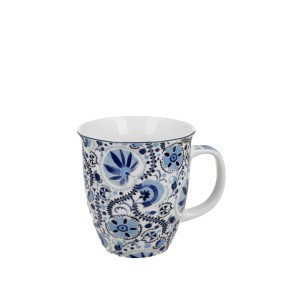 Puodelis porcelianinis 650 ml Blue DUO