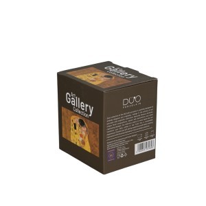 Puodelis porcelianinis su sieteliu G.Klimt Bučinys 400 ml DUO