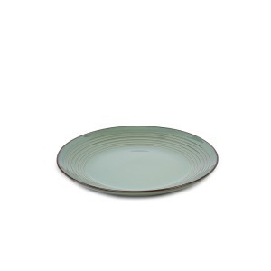 Lėkštė porcelianinė žalia 22 cm CIRCLE 306002