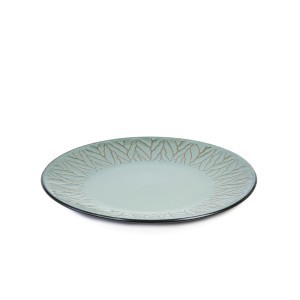 Lėkštė porcelianinė žalia 27,4 cm BRANCH 317001