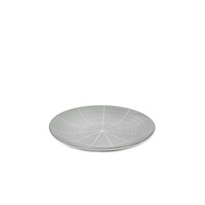 Lėkštė porcelianinė pilka 18,5 cm LINE 802003