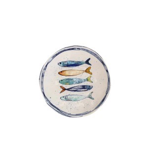 Lėkštė D20 cm porcelianinė Glossy PEIXE La Mediterranea PEI28104