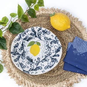Lėkštė D20 cm porcelianinė Glitter LIMOI La Mediterranea LIM28104