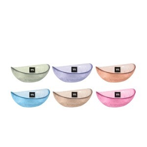 Dubenėlis stiklinis D12,5xH5 cm (mix) La Mediterranea 638C2113 (24)