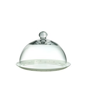 Lėkštė D26 cm su gaubtu D23xH17,5 cm 5904297341356