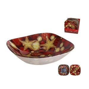 Dubuo stiklinis kalėdinis 15 cm (mix 2) 8445393064000 kld