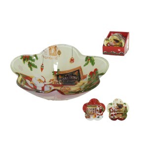 Dubuo stiklinis kalėdinis 11.5x3 cm (mix 2) 8430540988667 kld