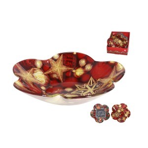 Dubuo stiklinis kalėdinis 18.5 cm (mix 2) 8445393063928 kld