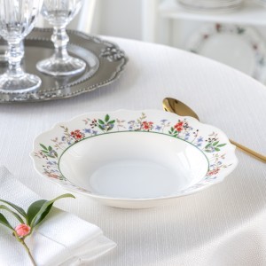 Dubenėlis porcelianinis ROSALIA D23xH4 cm Ambition 69990