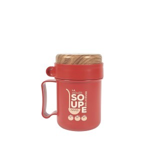 Puodelis sriubai su šaukštu 500 ml The Concept Factory KA0363