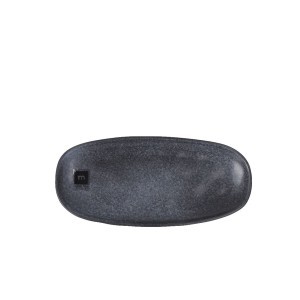Padėklas/lėkštė užkandžiams 26x12x2 cm porcelianas NEBULA La Mediterranea