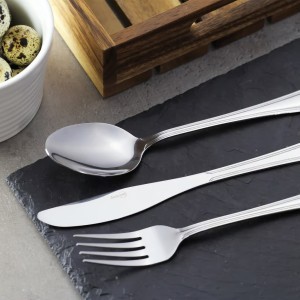 Stalo įrankių rinkinys 24 vnt LONDON nerūdijantis plienas Ambition 83938