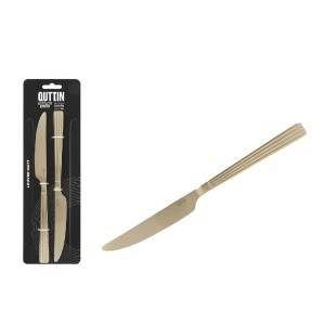 Peiliai 2 vnt 23,5 cm nerūdijančio plieno, matiniai Louvre Quttin