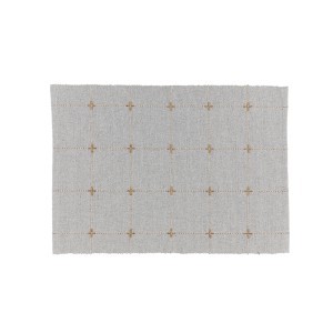 Padėkliukas stalo 33x45 cm pilkos sp., medvilnė, poliesteris Winteria 607754 kld