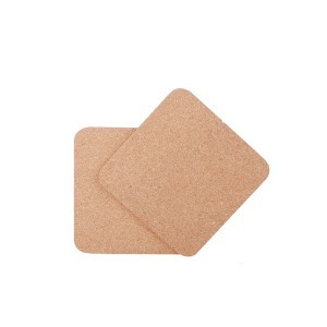 Padėkliukai stalo 18x18 cm 2 vnt. kamštinė medž. 26749 Urban Living