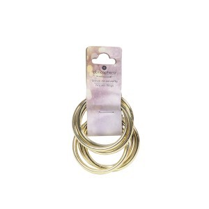 Žiedai servetėlėms metaliniai 2 vnt 5x0,4x5 cm Atmosphera  CRO 170166