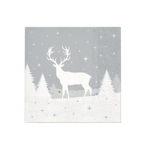 Servetėlės popierinės Elnias miške 33x33 cm 20 vnt. 54860 KLD