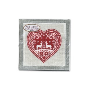 Servetėlės popierinės Elniai 33x33 cm 20 vnt. 54328 KLD