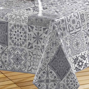 Staltiesė 140x240 cm pilkų atspalvių PVC PERSANE douceur d'intérieur