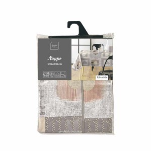 Staltiesė 140x240 cm rusvų atspalvių PVC COSY COEUR douceur d'intérieur