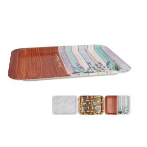 Padėklas plastikinis 32x45x2 cm (mix 3) 8445393529165