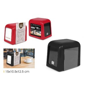 Laikiklis servetėlėms plastikinis 15x10,5x12,5 cm (mix) My Bar BY01011078753