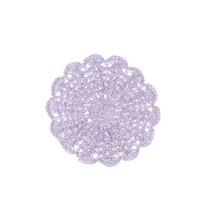 Padėkliukas stalo D38 cm levandų spalvos Tinja 4Living 645305