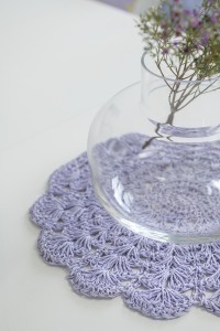 Padėkliukas stalo D38 cm levandų spalvos Tinja 4Living 645305