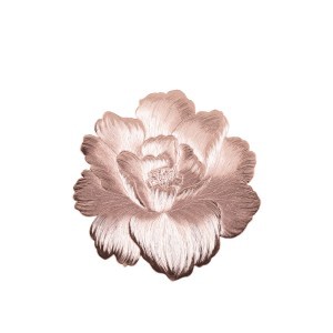 Padėkliukas stalo D38 cm rose gold spalvos Flora 4Living 650602