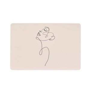 Padėkliukas stalo 45x30 cm Mergina (mix) PU Secret de Gourmet 203275C