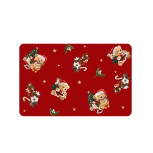 Padėkliukas stalo 28,5x44 cm plastikinis NOEL douceur d'intérieur KLD