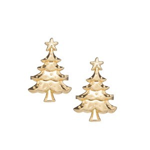 Žiedai servetėlėms metaliniai 2 vnt Eglutės 5x5x6 cm Atmosphera 183356 KLD