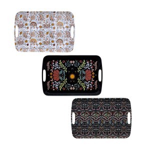 Padėklas plastikinis 38x26 cm (mix) 5Five 190042