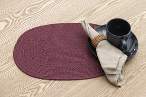 Padėkliukas stalo 30x45 cm slyvų sp., perdirbta medvilnė Fanni K 630603