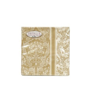 Servetėlės popierinės Auksas 33x33 cm 20 vnt Premium Collection 55329