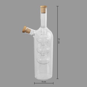 Indas aliejui stiklinis 500 ml D5xH21 cm 5Five 150031